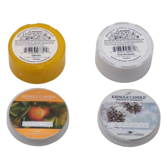 Kringle Candle Company Assortment of Daylight Candles Lot of Four (4) Scents - Picture 4 of 7